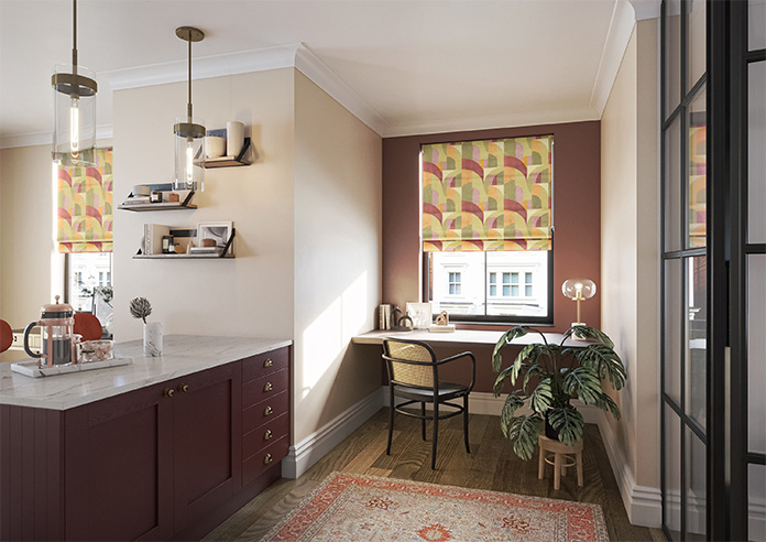 Varadero Velvet, Aloe - Motorised Roman Blind - Image 6